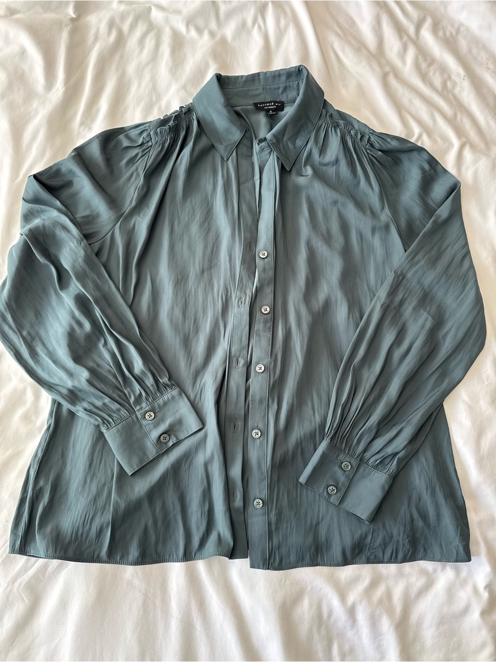 Current Air Sage Green Button-Up Shirt